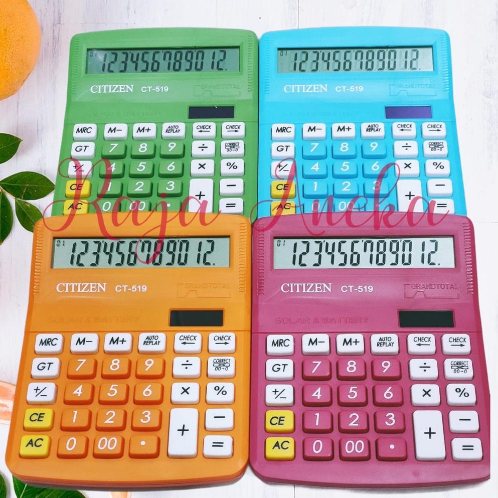 

[COD] OG40OG40 Kalkulator Citizen 519 Warna CT-519 KALKULATOR MEJA DAGANG CALCULATOR 12 DIGIT CT519 CITIZEN519 Model #Terbaru (