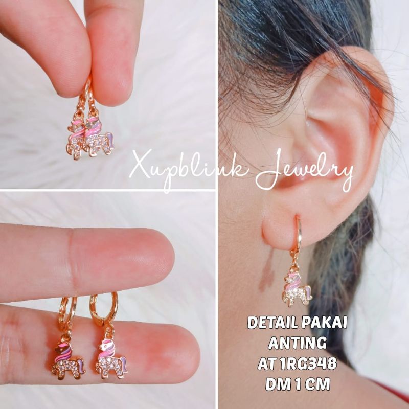 Perhiasan Anting Anak Anti Karat Dan Realpict