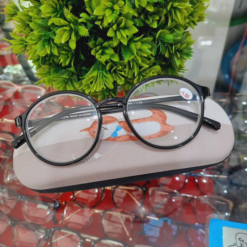KACAMATA MINUS CEWEK/COWOK TYPE KT316.IL/ TERSEDIA UKURAN -0,50 SAMPAI -4,00/KACAMATA RABUN JAUH
