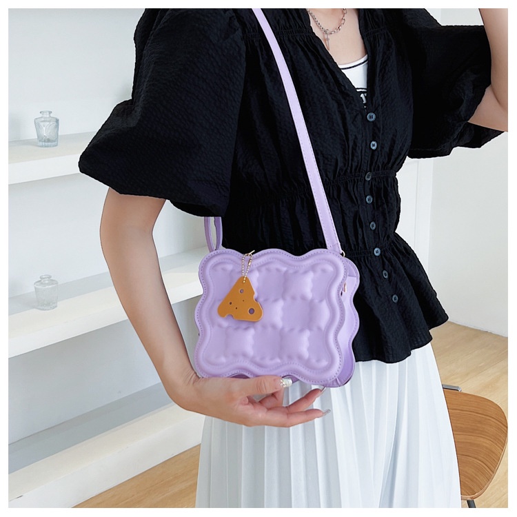PINK MALL-Tas Wanita /Tas Selempang  Tas Fashion/Tas handle bag /Baru lucu bag/CHEESE Bag Crossbody Bag