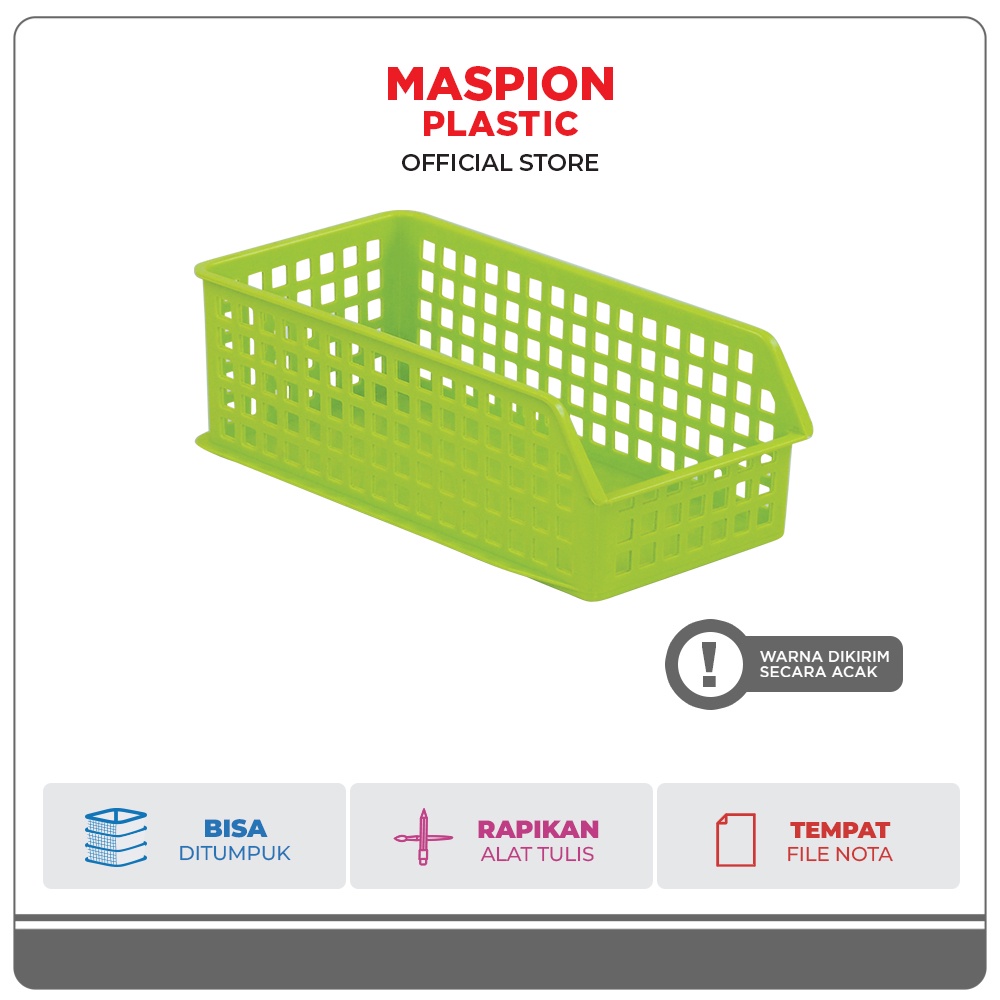 Maspion Keranjang Plastik Serbaguna Active Basket Small