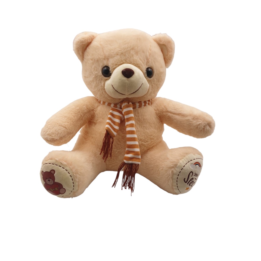 Boneka Teddy Bear Telapak Syal L dan XL/ Boneka Beruang/ Boneka anak Beruang/ Boneka Teddy