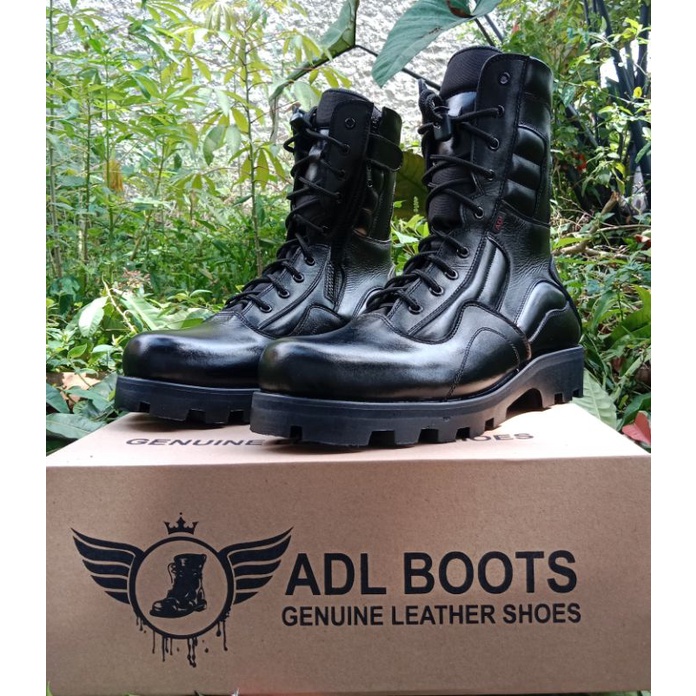 sepatu pdl tni polri security satpam lgr terbaru dan terlaris ADL boot