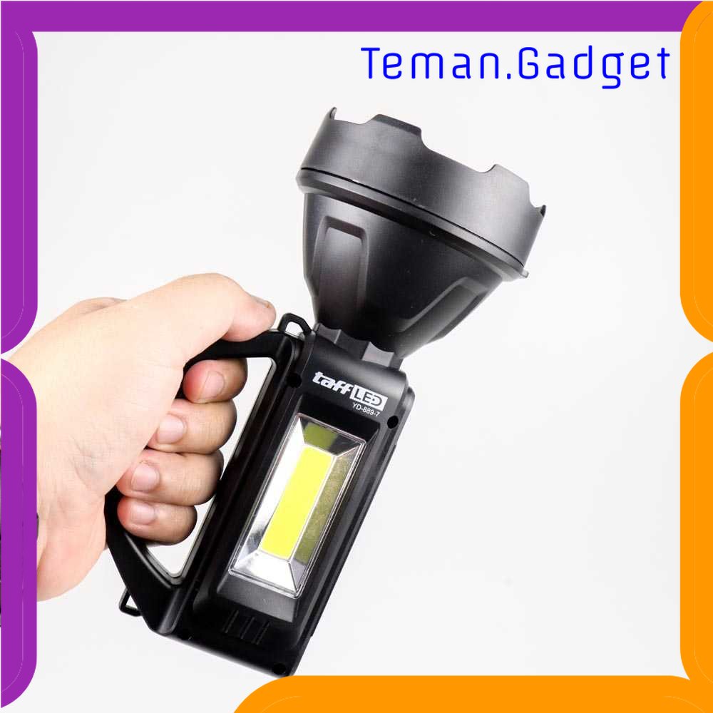 TG-SNT TaffLED Senter Portable Rechargeable LED+COB 1200mAh 300W - YD-899-7