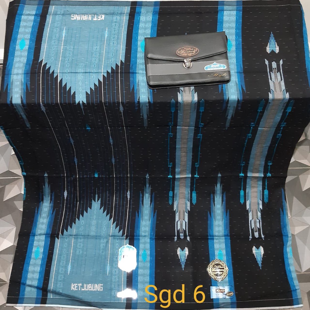 SARUNG KETJUBUNG SGD RED/GOLD QUALITY