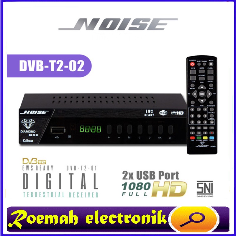 STB TV DIGITAL NOISE SET TOP BOX NOISE DIAMOND DVB T2 02