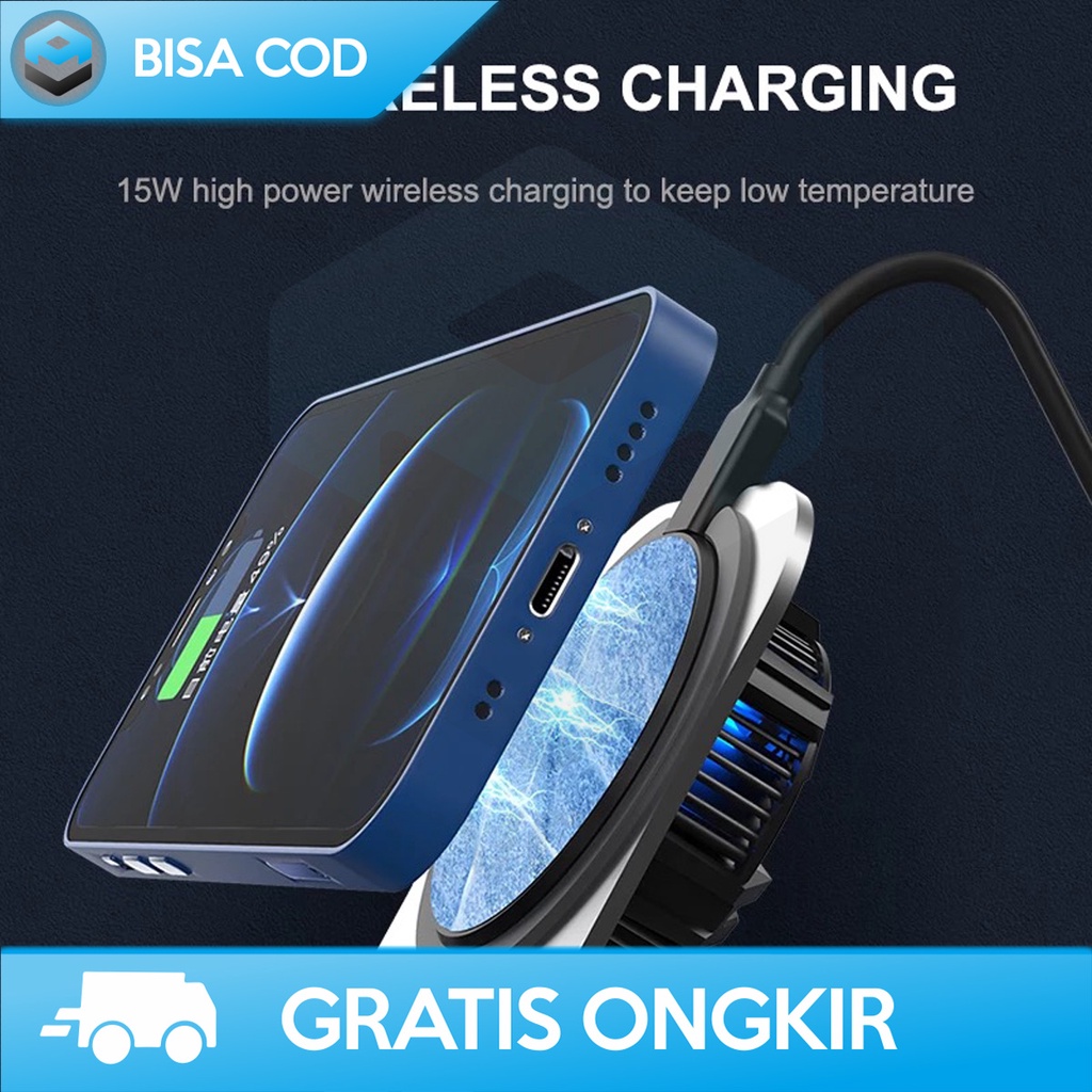 RADIATOR HP MAGNETIC X13 NON WIRELESS CHARGING KIPAS PENDINGIN SUPER KENCANG