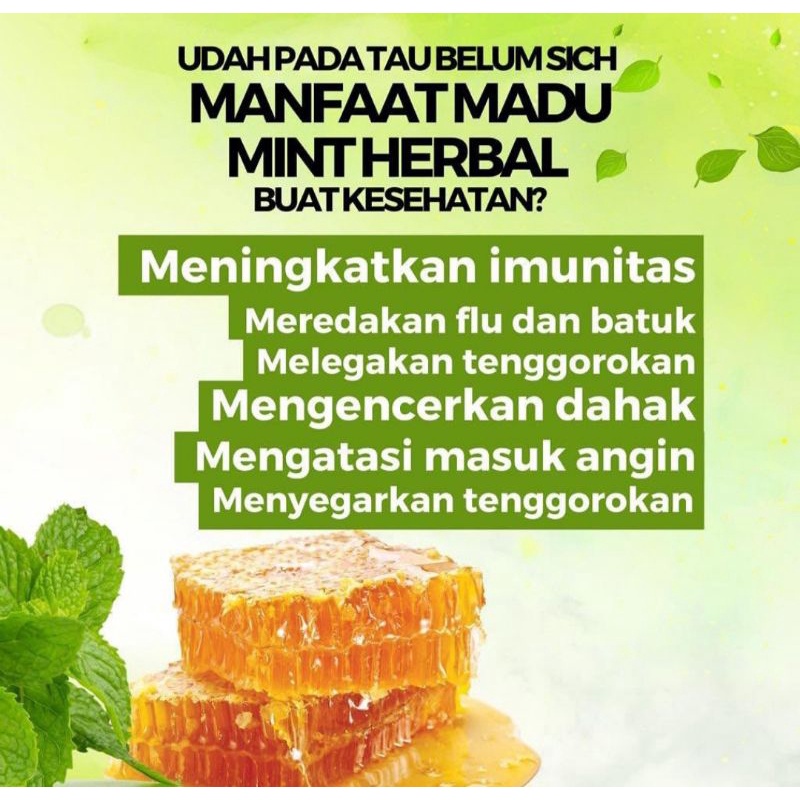 

Madu Herbal Mint Javahills Honey