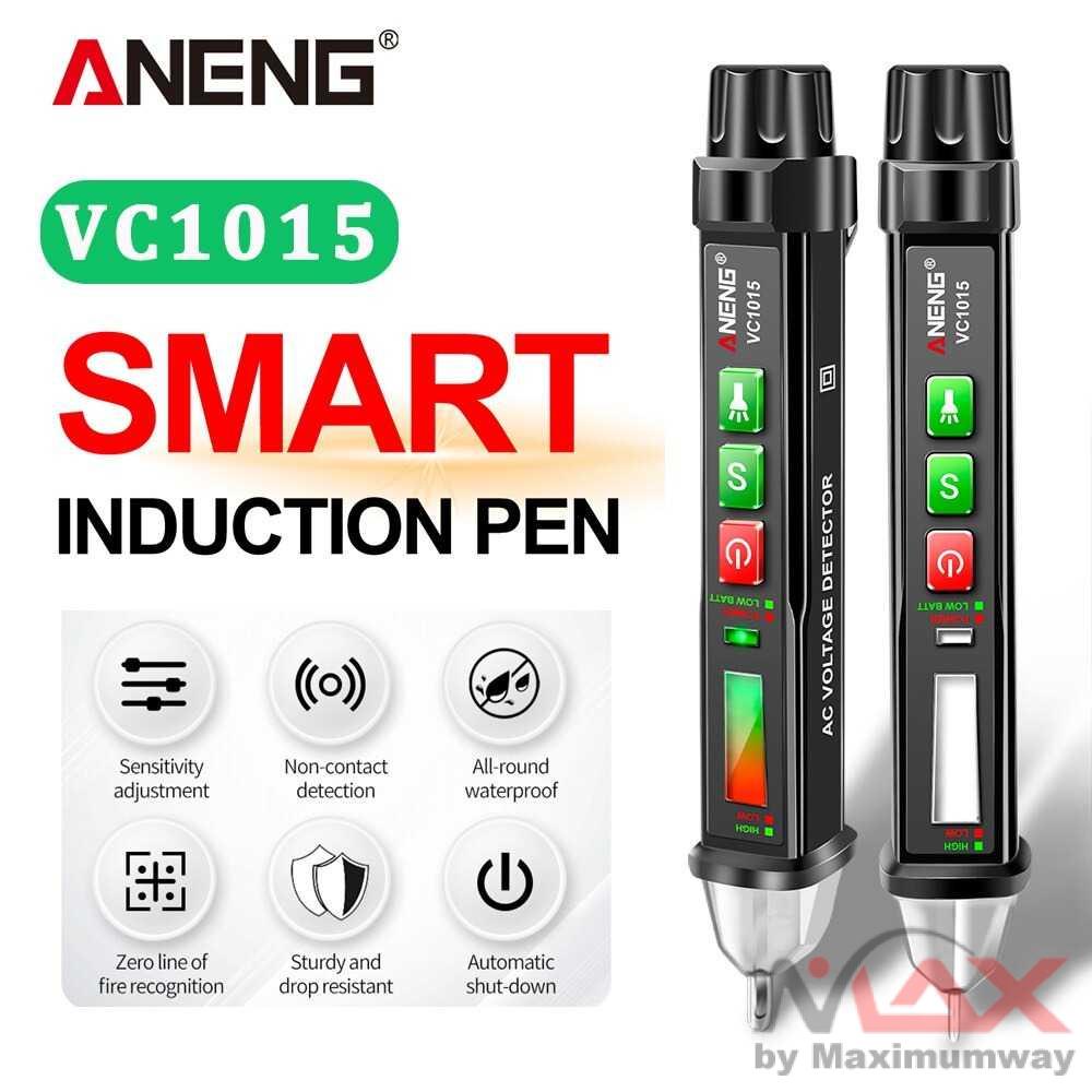 ANENG VC1015 Tester Pen Non Contact AC Voltage Detector tespen Non-contact AC Voltage Detector Teste