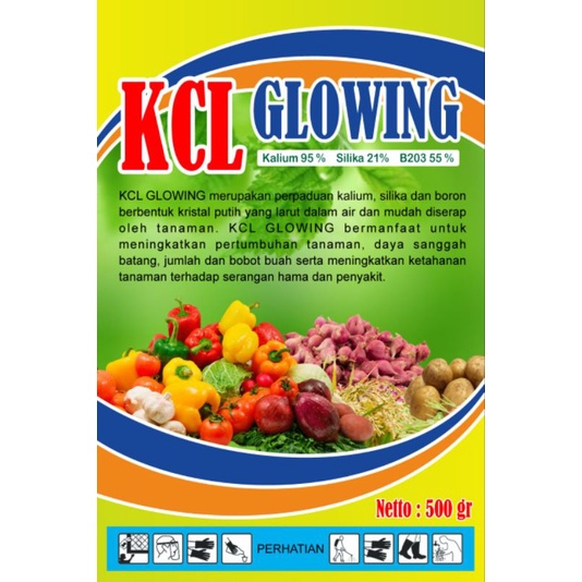 PUPUK KCL GLOWING @500GR
