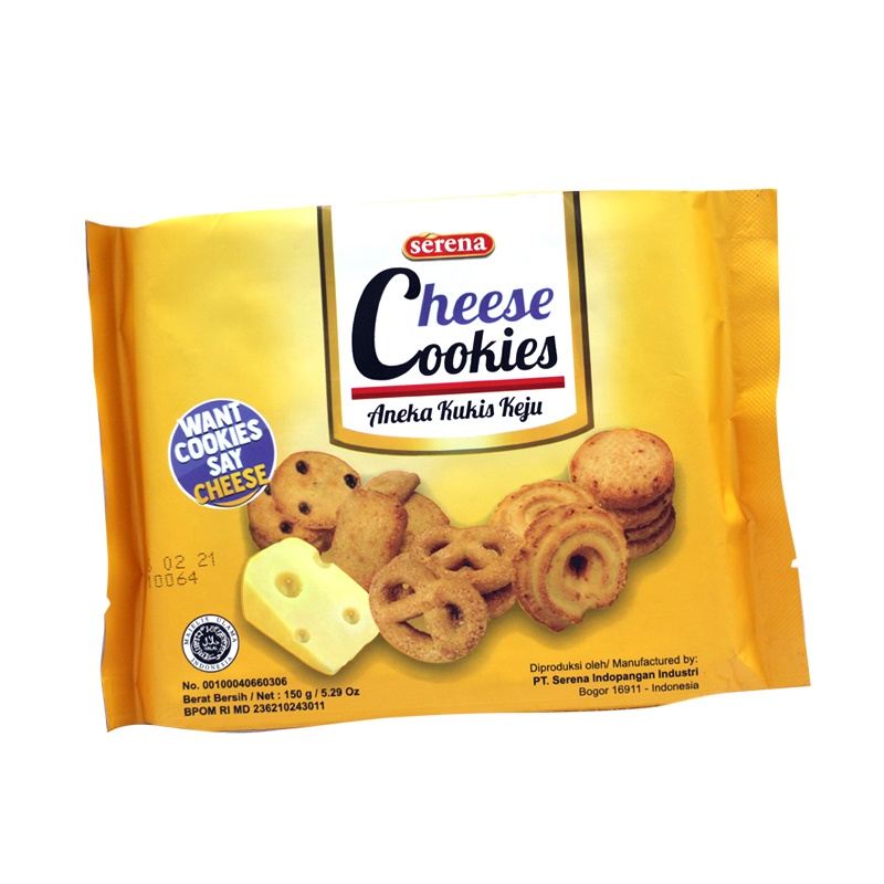 

Serena Cheese Cookies 150Gr