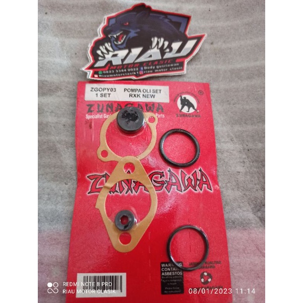 seal pompa oli rx king new