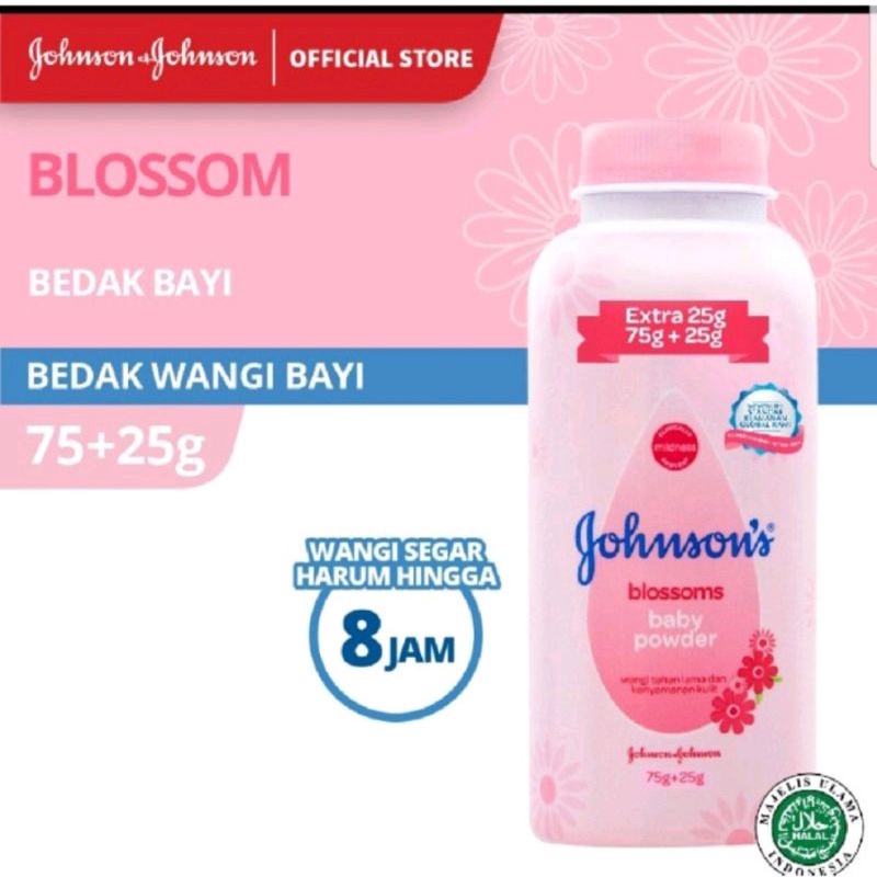 JOHNSON'S® Blossoms Baby Powder 100gr