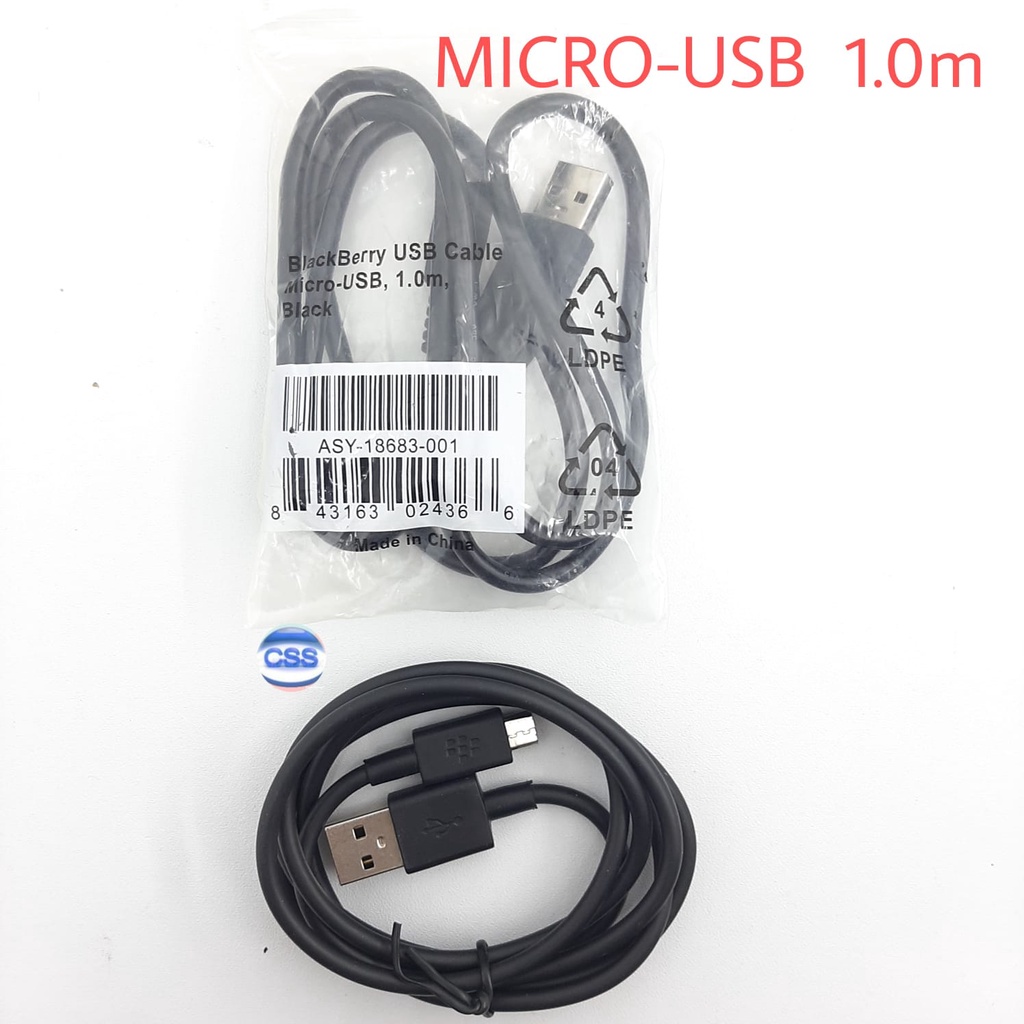 TRAVEL CHARGER BLACKBERRY / KABEL BB MICRO USB ORIGINAL 100% / USB MICRO