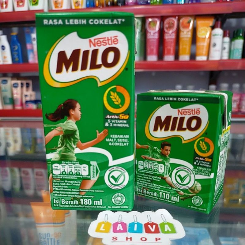 

Nestle Milo Activ-Go 180ml & 110ml