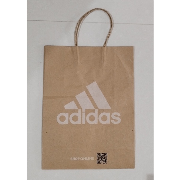 

Tas Karton Paper Bag Paperbag Adidas Brown Original