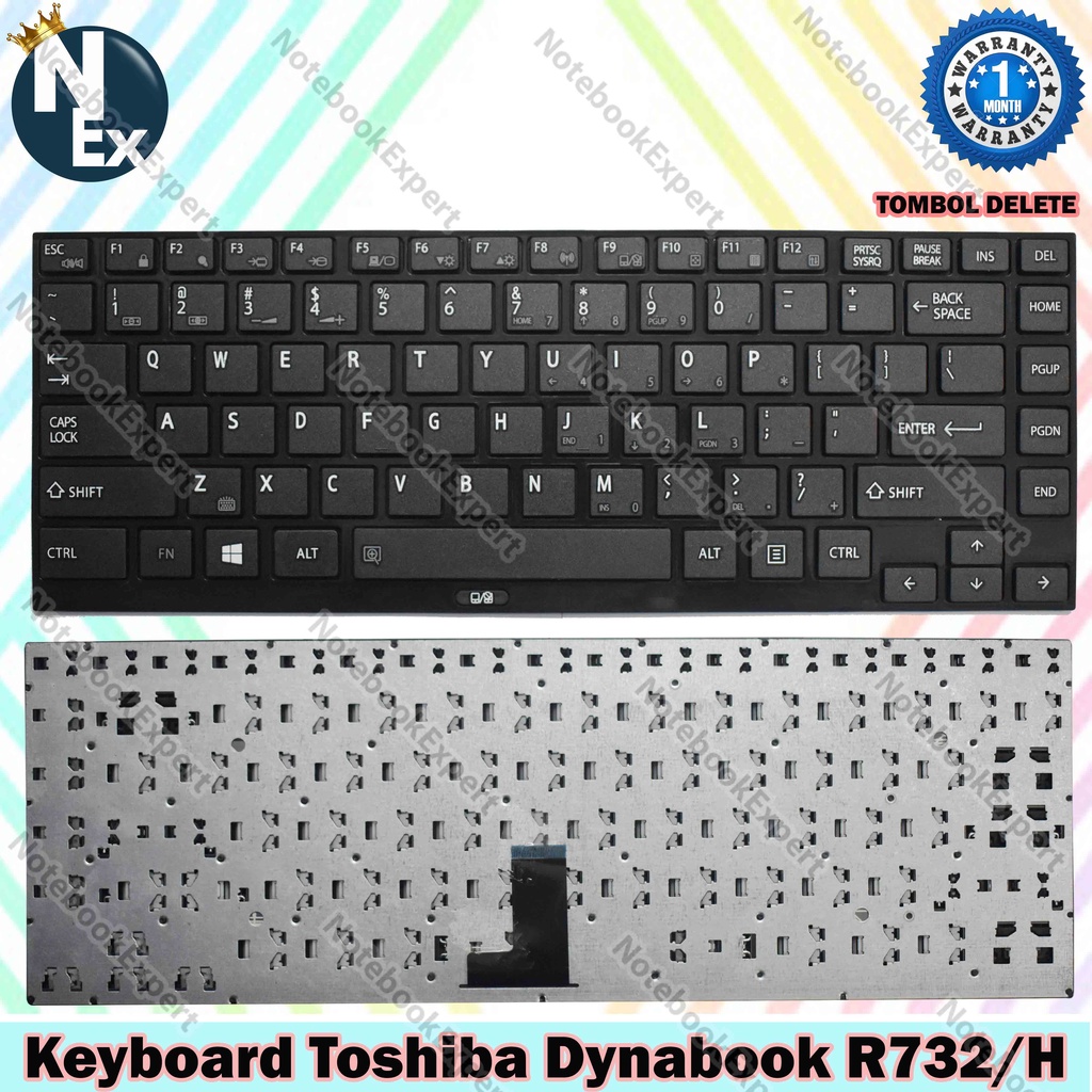 Keyboard Toshiba Dynabook R732/H