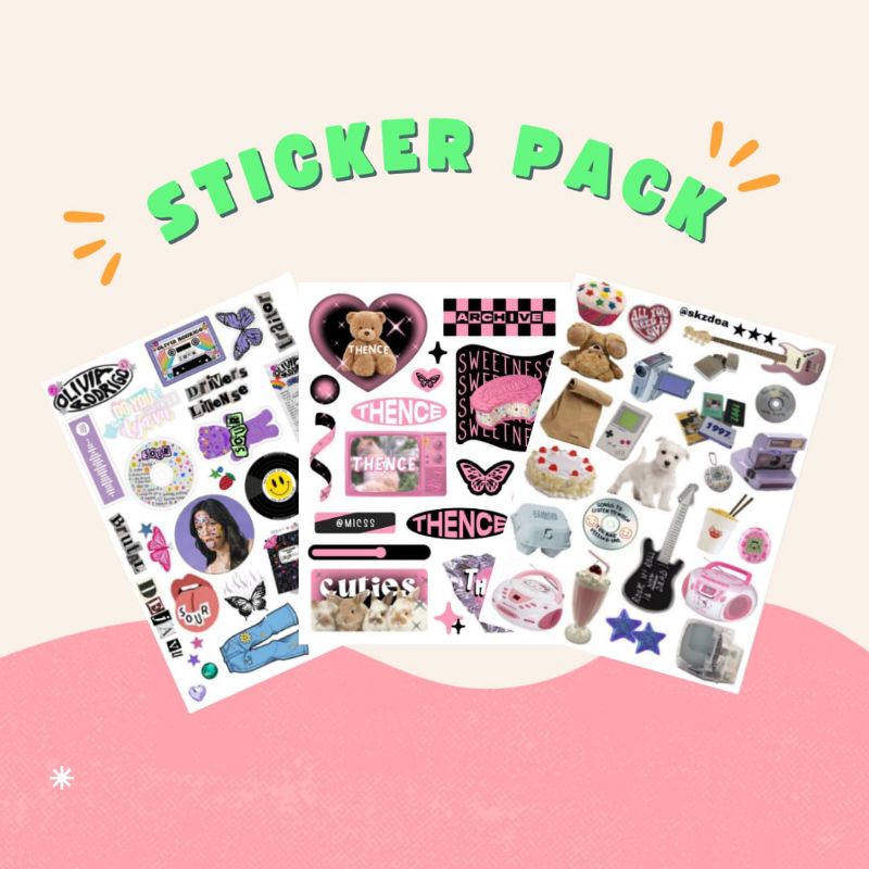 

sticker pack aestetic