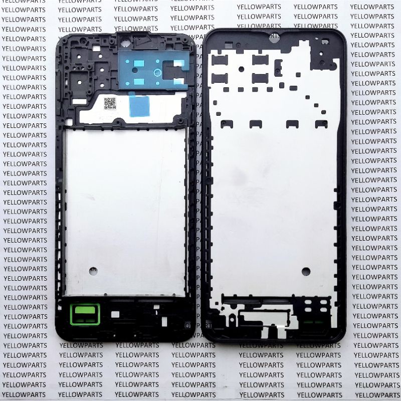 FRAME BEZZEL TULANG TENGAH DUDUKAN LCD SAMSUNG GALAXY A13 4G A135 ORIGINAL