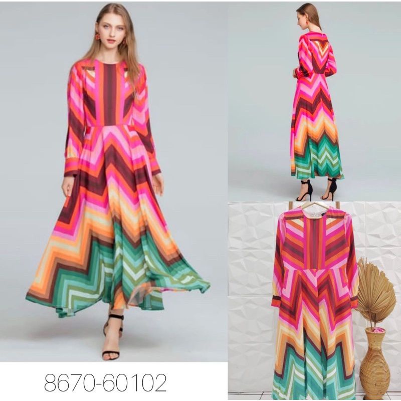 MIDI DRESS MINQ IMPORT / DRESS BANGKOK BKK