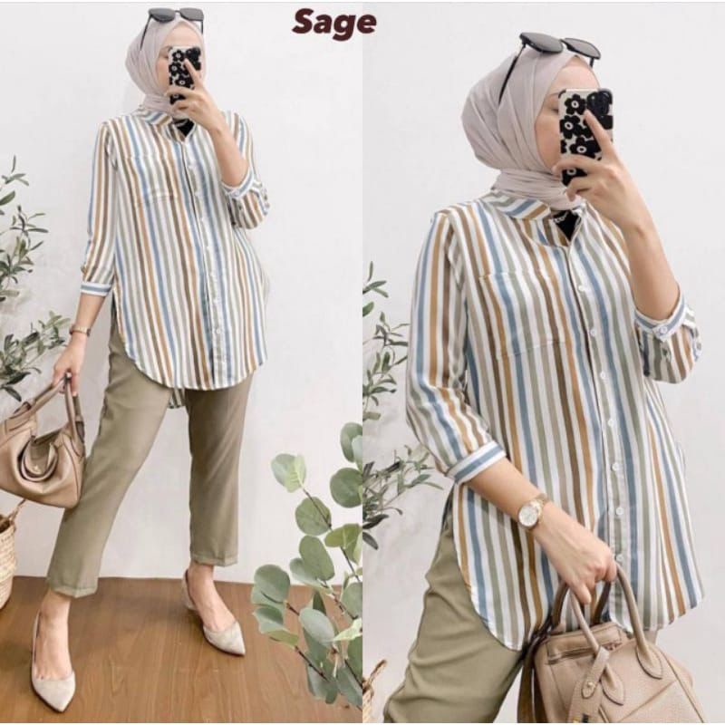 SETELAN SALUR SUPER JUMBO PELANGI// SETELAN JUMBO// SETELAN RAYON//SETELAN KANCING//SETELAN RAINBOW SET