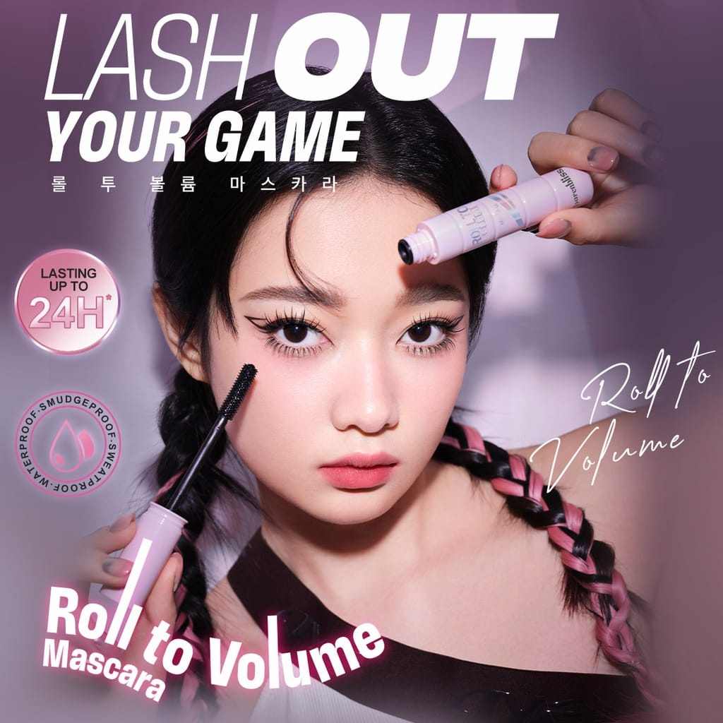 ✿ELYSABETHME✿ [NEW LAUNCHING] BNB BARENBLISS KOREAN ROLL TO VOLUME MASCARA | TAHAN LAMA | WATERPROFF