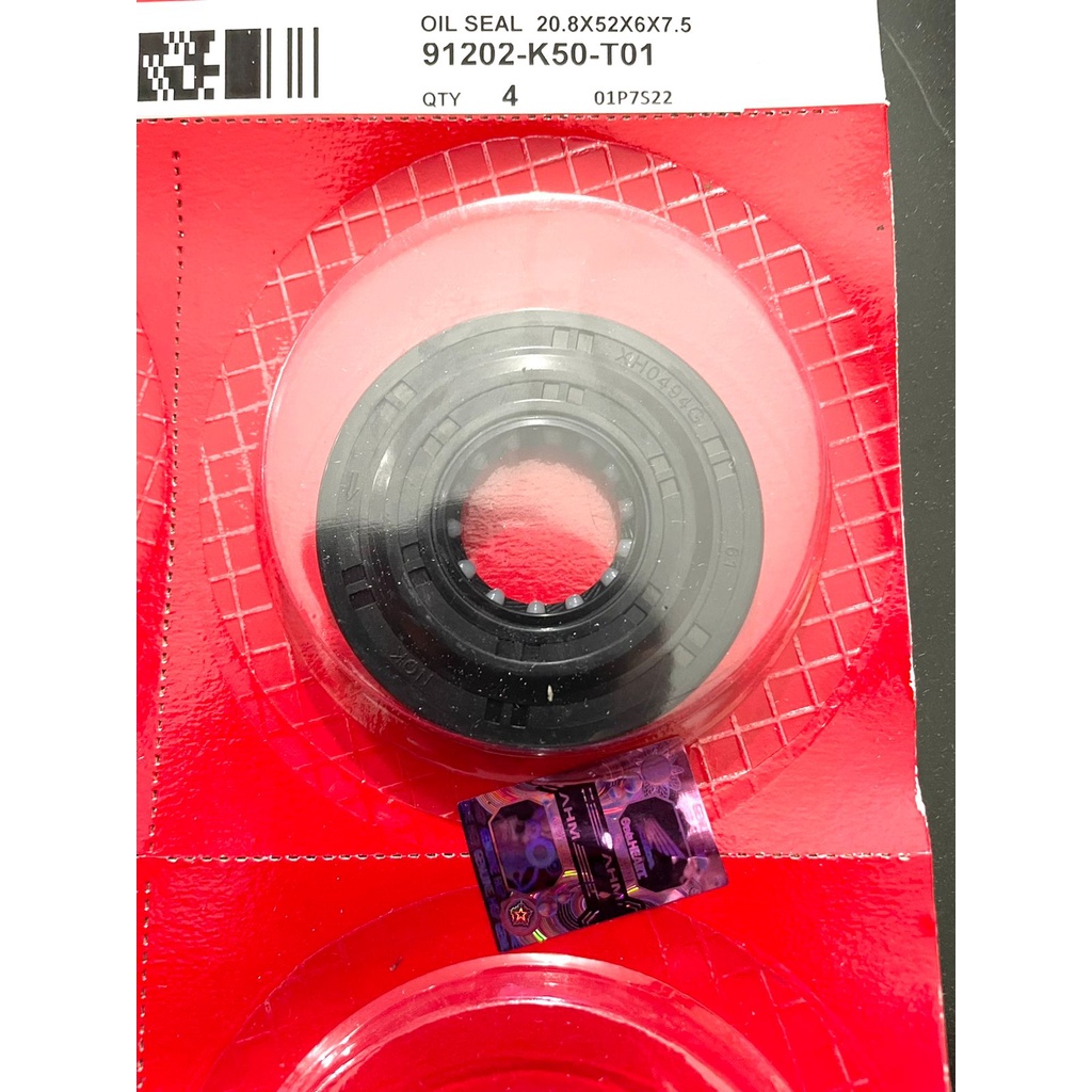 SEAL KRUK AS KIRI K50,BEAT,BEAT FI,BEAT POP,BEAT ESP,SCOOPY FI,VARIO 110, ORI AHM