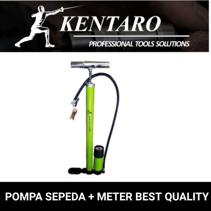 pompa sepeda + meter kentaro japan