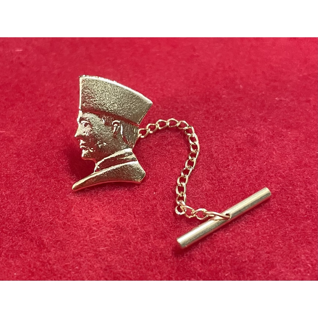 Pin Soekarno - Pin Kerah Soekarno - Lencana Soekarno - Lencana Kerah Pak Soekarno