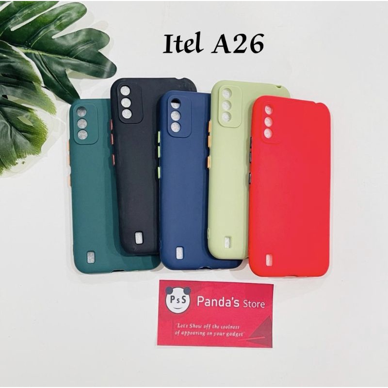 Case Itel A26 Babycase Makaron Full Color Softcase Itel -PsS