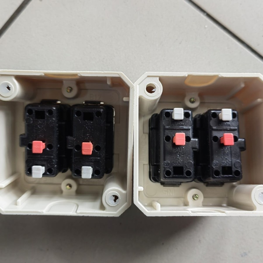 OB Saklar Seri Double Broco OB Outbow New Gee 16220 / Saklar OB isi 2