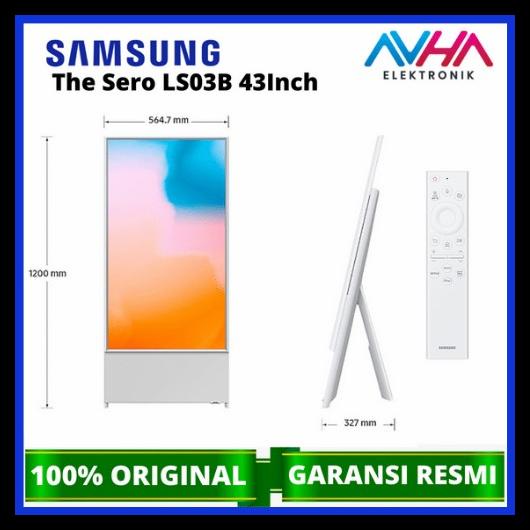 Samsung 43" The Sero Qled 4K Smart Tv 43Ls05Bakxxd ( 2022 )