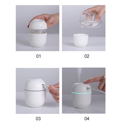 Humidifer Usb Pelembab Udara Portable Mini Aromatherapy Diffuser