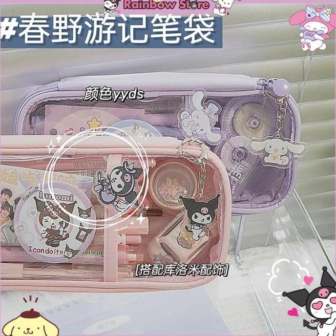 

ASLI TEMPAT PENSIL TRANSPARAN MOTIF CINNAMON DOG KUROMI KAPASITAS UH654OIK