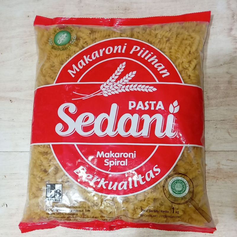 

Pasta Macaroni Makaroni Sedani spiral 1kg