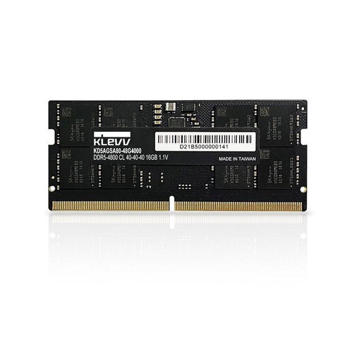 KLEVV SO-DIMM DDR5 Value Series PC44800 5600Mhz 16GB (1x16GB) RAM DDR5