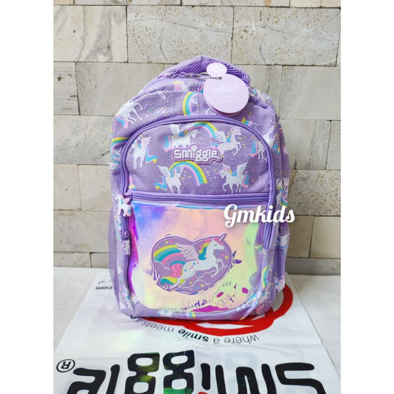 Smiggle Classic Backpack Unicorn Beyond Tas Smiggle Original SD SMP