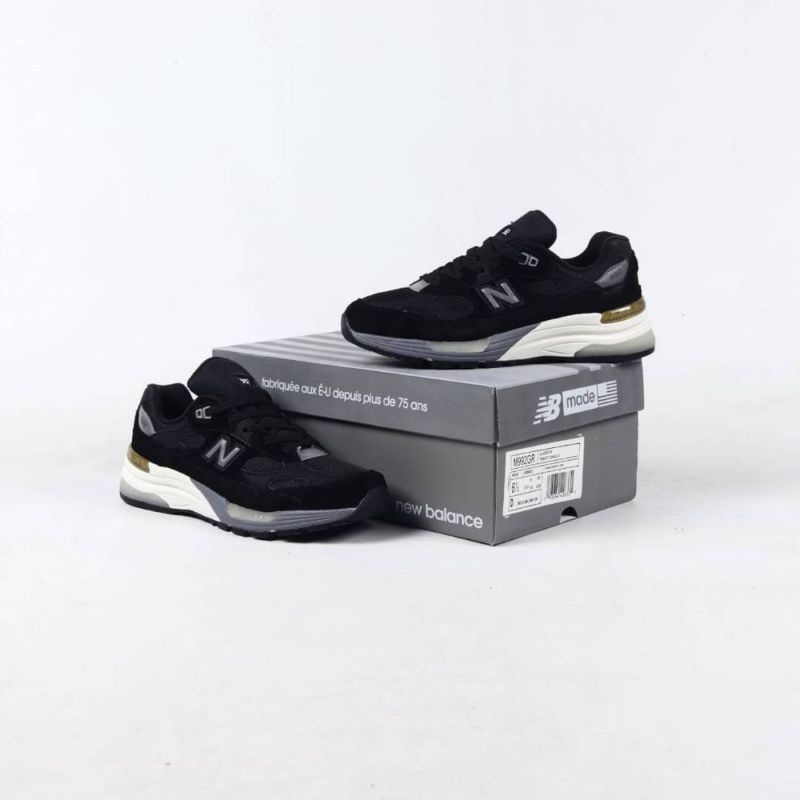 SNEAKERS NB M992BL BLACK GREY 100% BNIB