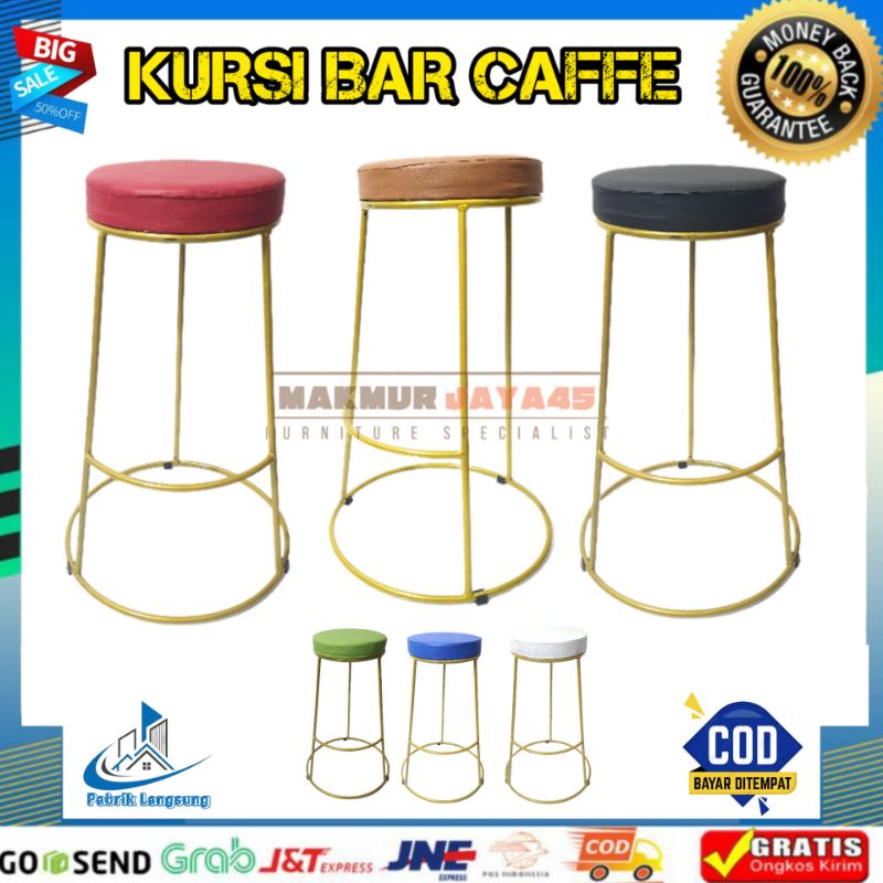 ( COD ) KURSI BULAT MINIMALIS | KURSI OREO | KURSI BULAT | KURSI BAR