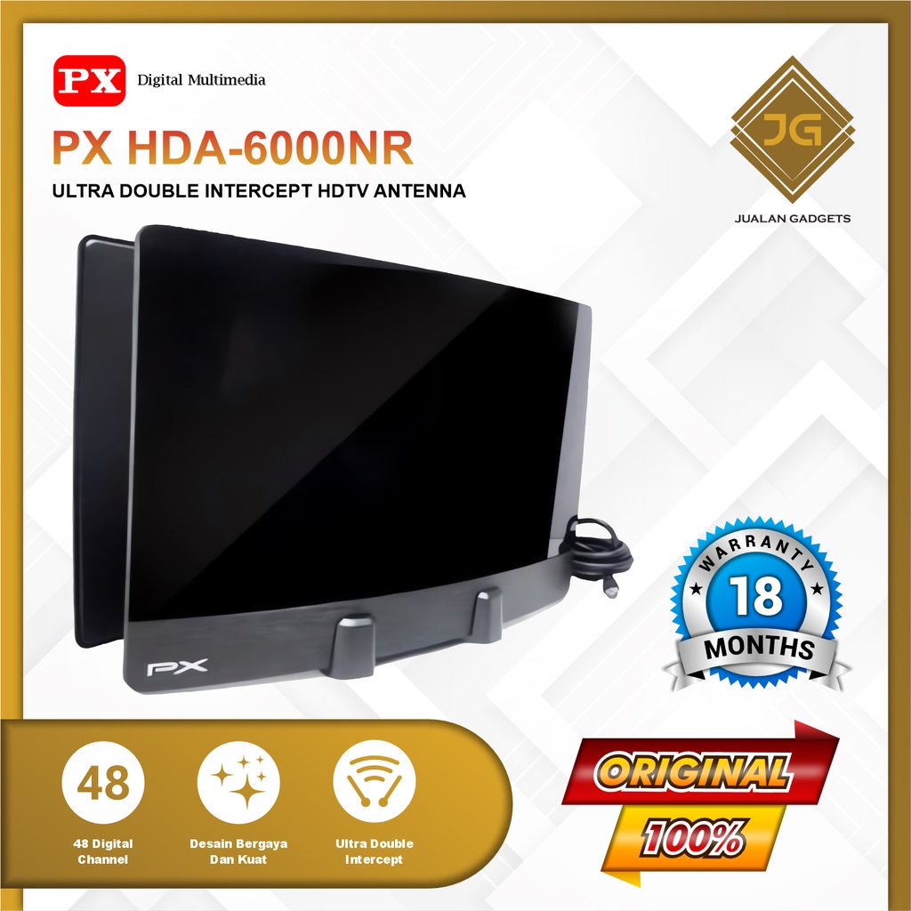 PX HDA-6000NR Ultra Double Intercept HDTV Antena TV Digital