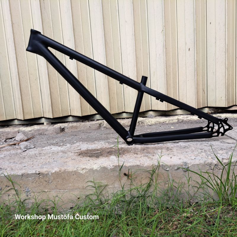 Frame sepeda Downhill DJ bahan hiten Steel
