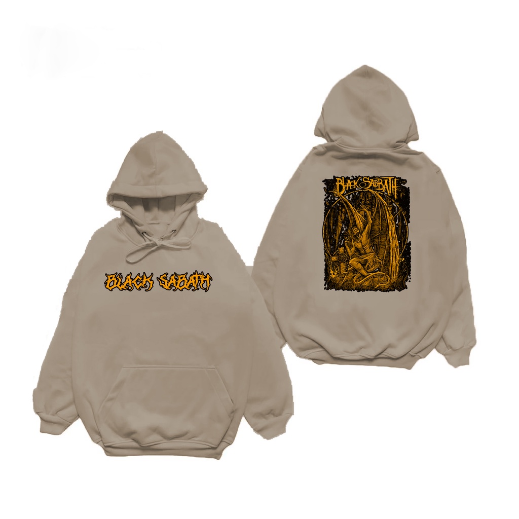 Sweater Hoodie BLACK SABATH Jaket Hoodie Pria/Wanita Sweater Hodie Pria Fleece M-XXL