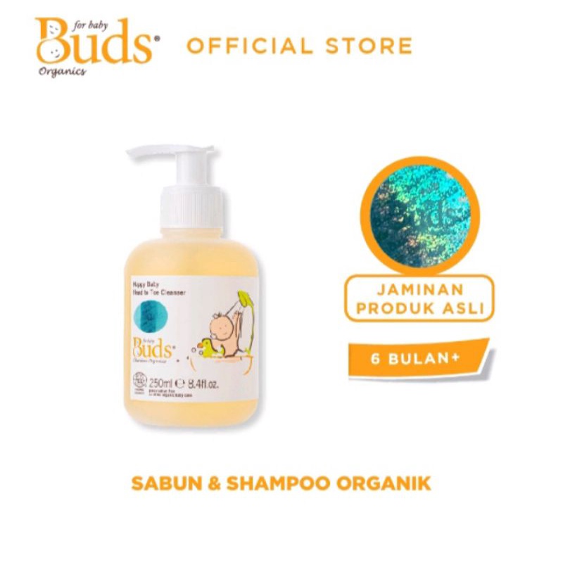 BUDS HAPPY BABY HEAD TO TOE CLEANSER