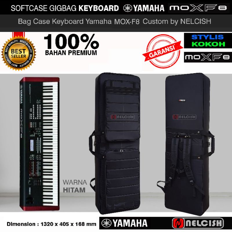 Softcase Tas Gigbag Keyboard Yamaha MODX-8 Bag Case MODX 8 by NELCISH