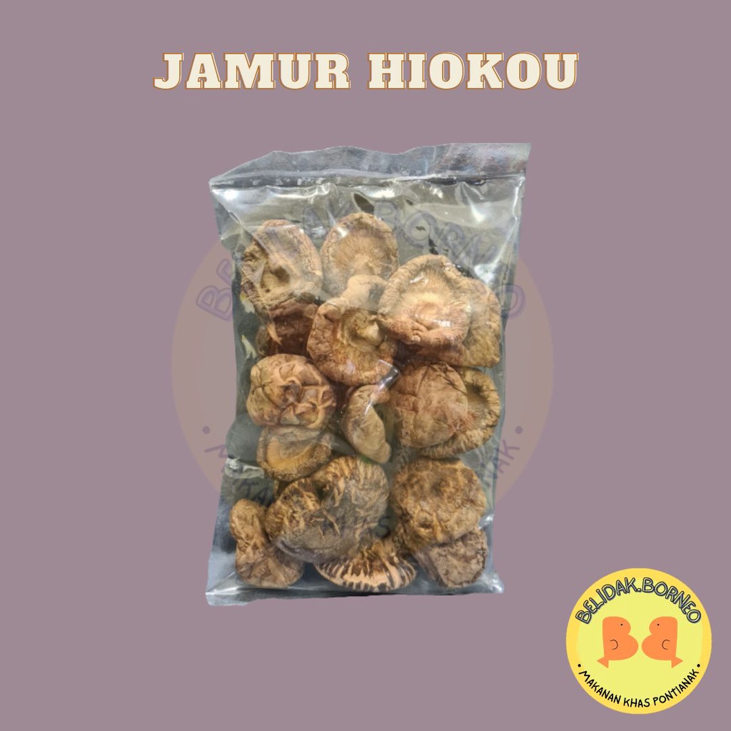 

Jamur Hio Kou/ Hiokou/ Hioko/ Shitake Tebal 100 gr