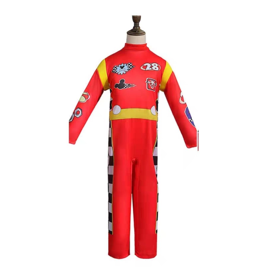 Mickey Mouse Roadster Racers Kostum anak pembalap Mickey Mouse