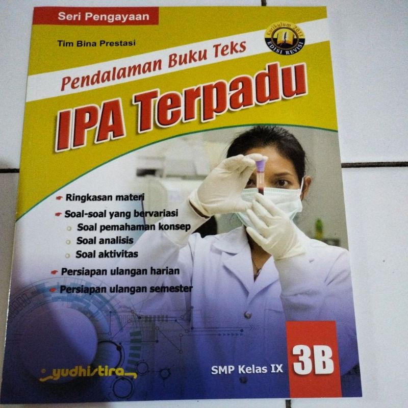 Pendalaman Buku Teks IPA TERPADU 3B kelas 9 Yudhistira