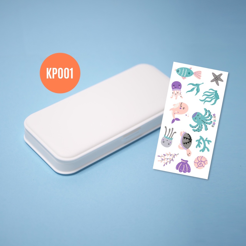 

KIDIBUDS PENCIL BOX kotak tempat pensil anak kidi buds kids sekolah promos sale