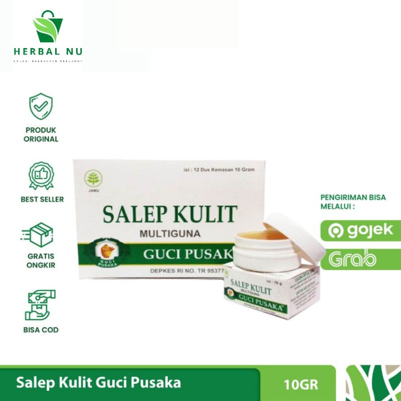 GUCI PUSAKA - Salep Kulit Multiguna Guci Pusaka 10gr