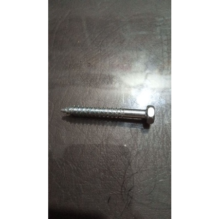 lag screw 1/4 sekrup 5.5cm s10